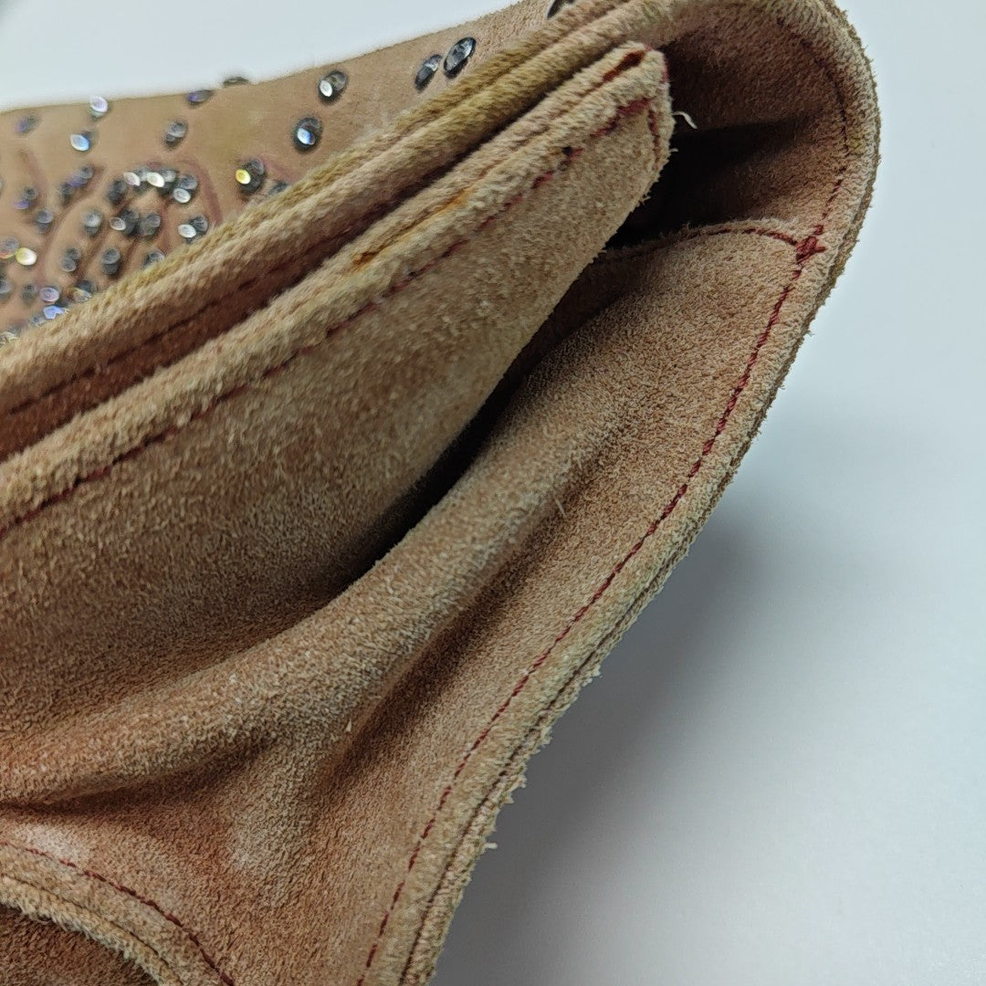 Leather Shoulder Bag Pink