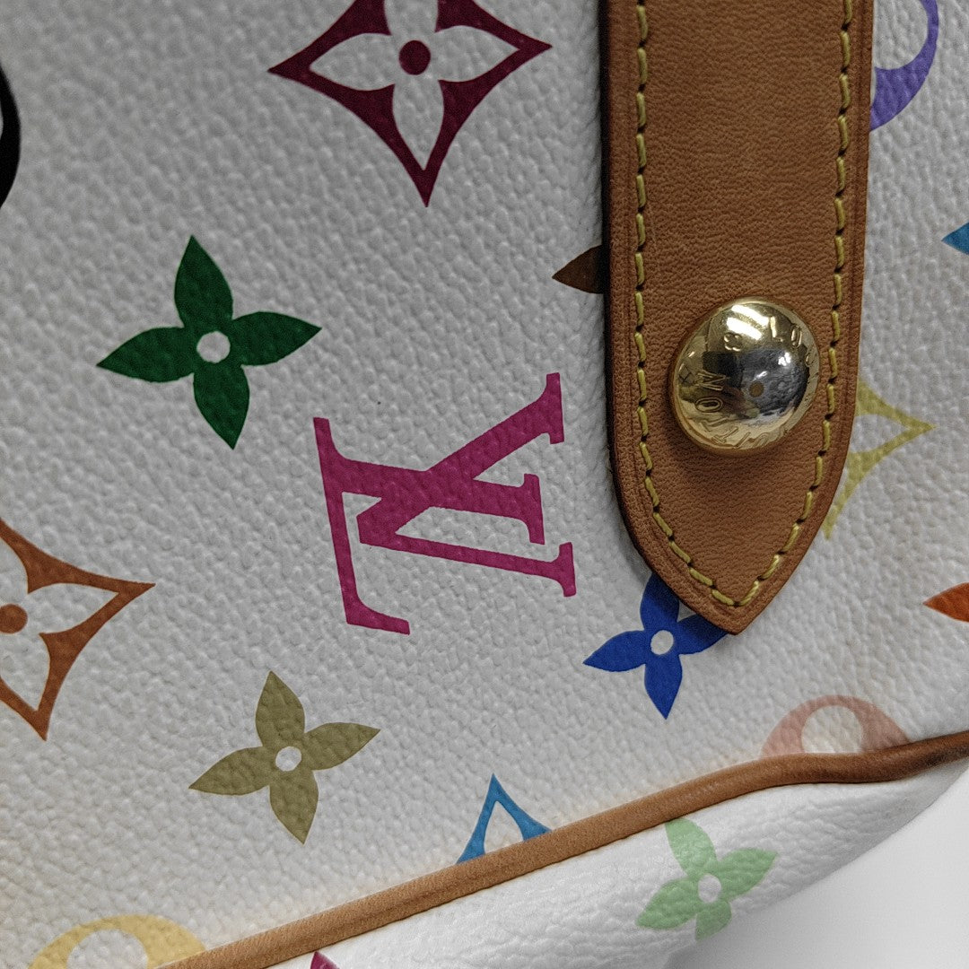 LV × TM RITA Monogram Coated Canvas White