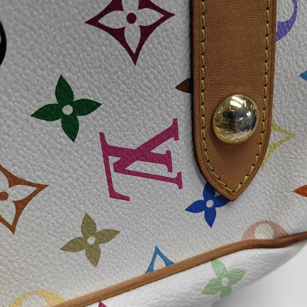 LV × TM RITA Monogram Coated Canvas White