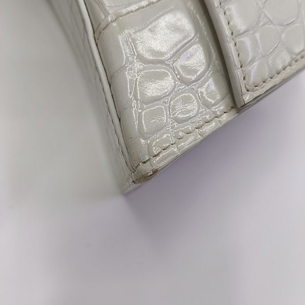 Hourglass XS Calfskin White