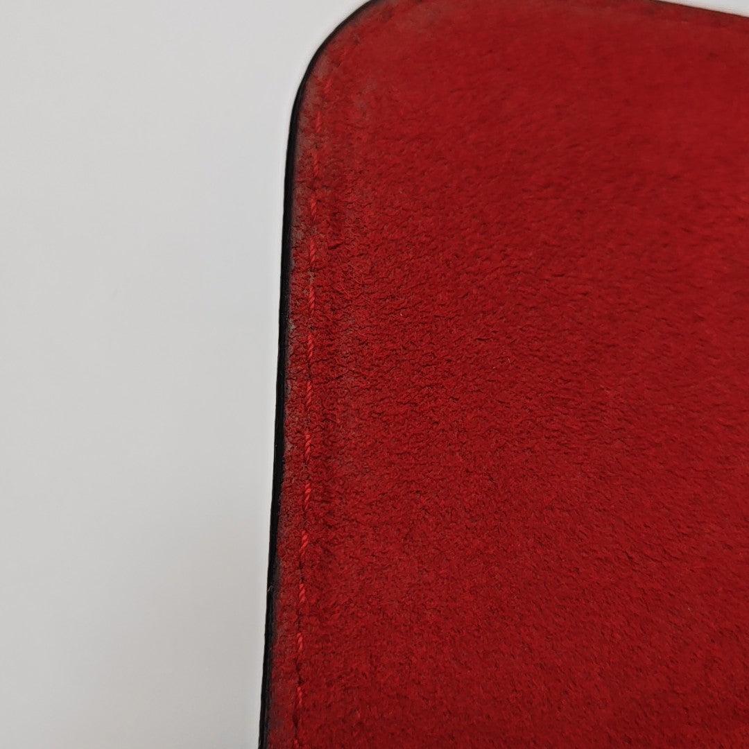 LOCKY BB Monogram Coated Canvas Red