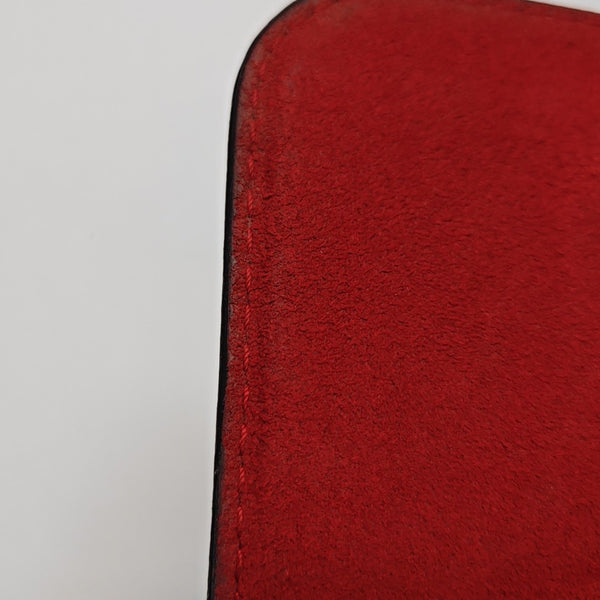 LOCKY BB Monogram Coated Canvas Red