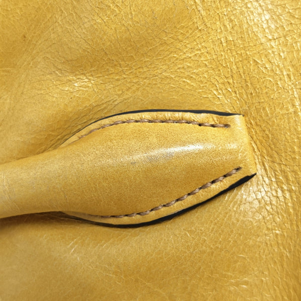 Calfskin Tote Bag Yellow