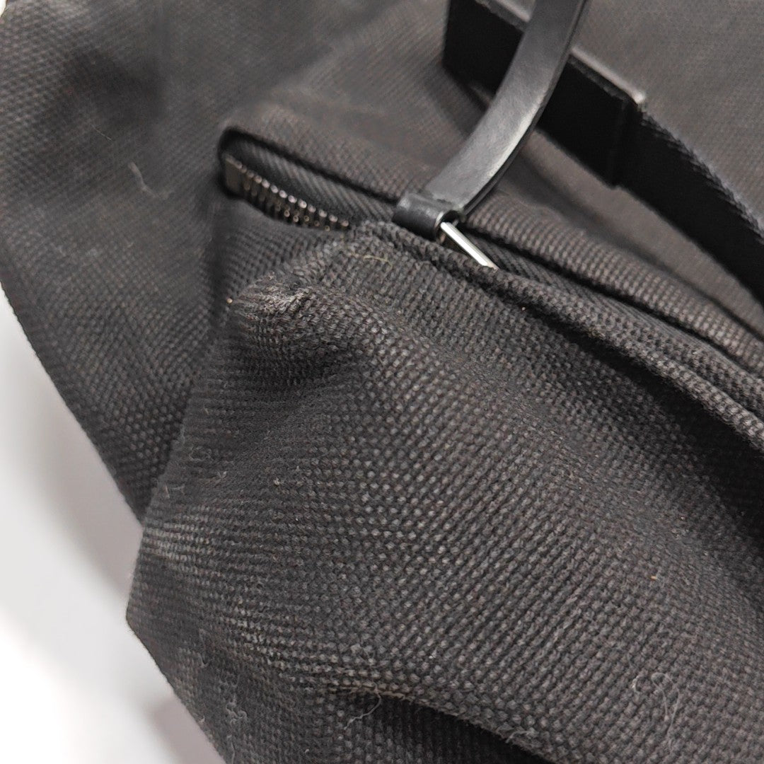 The Rucksack Canvas Black