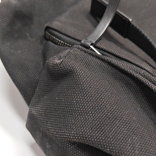 The Rucksack Canvas Black