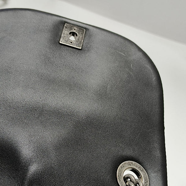 Quilted Lambskin Backpack Black