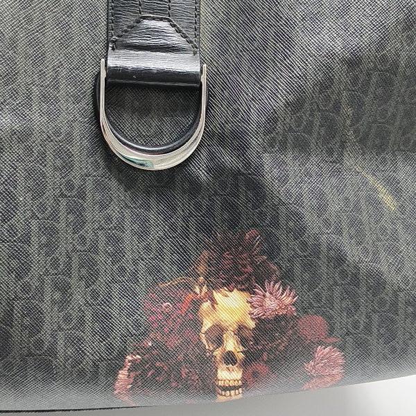 Coated Canvas Top Handle Bag Multicolor