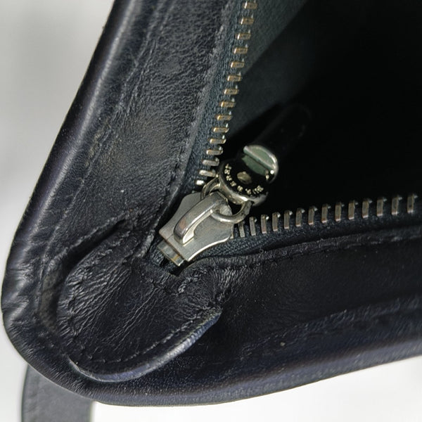 Coated Canvas Shoulder Bag Beige
