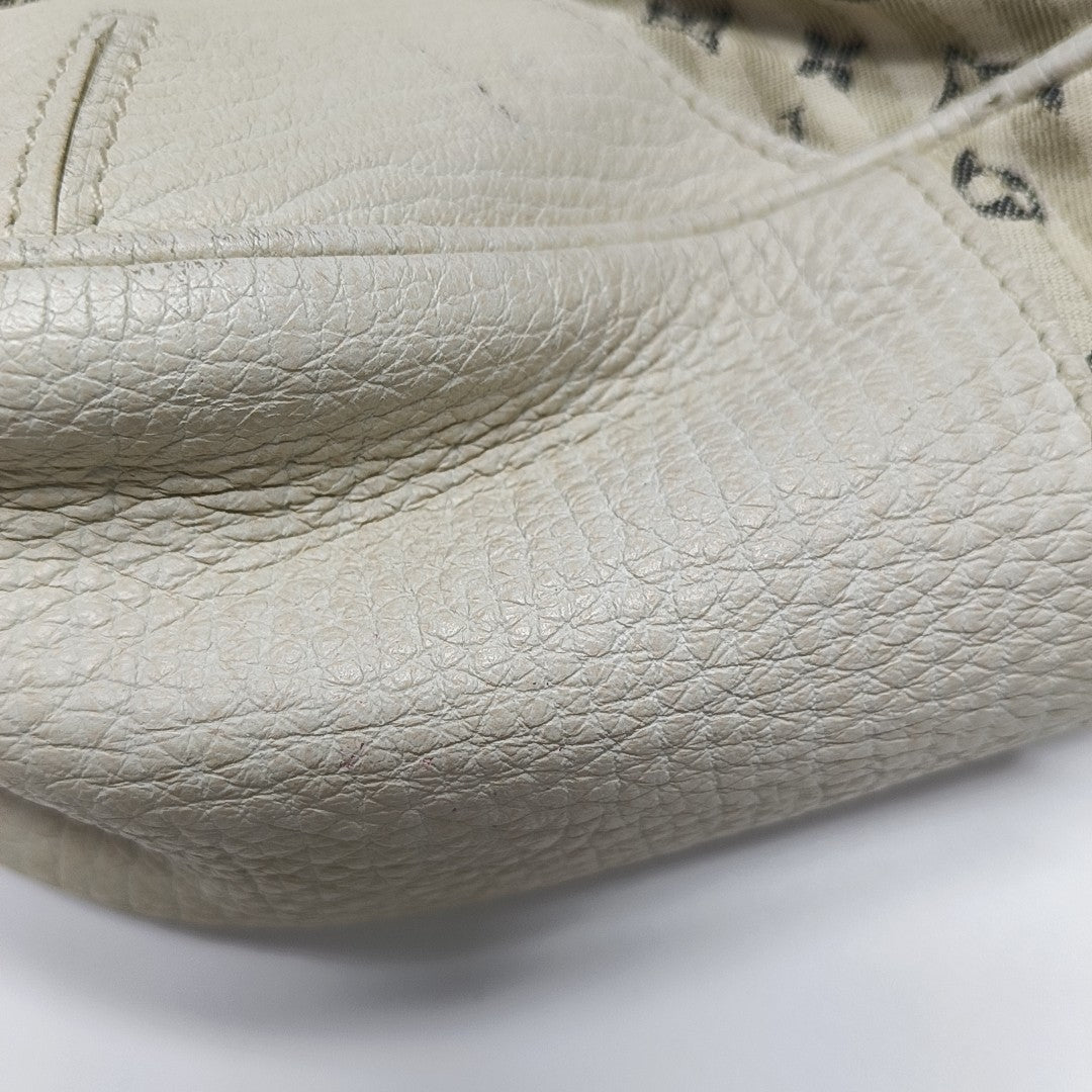 CROISETTE SAC MARINA Monogram Canvas White
