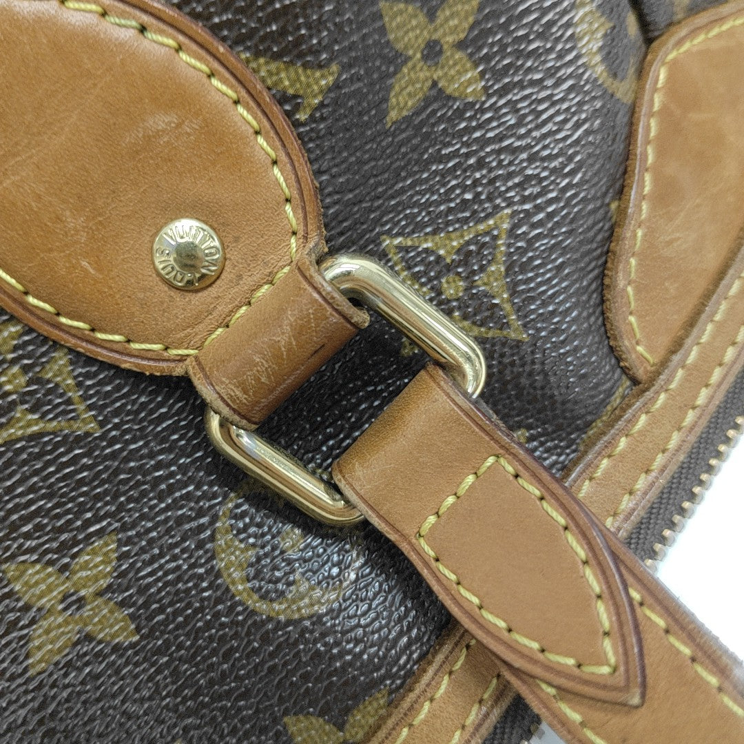 PALERMO PM Monogram Coated Canvas Brown