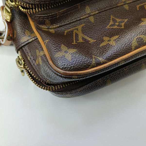 AMAZON Monogram Coated Canvas Brown