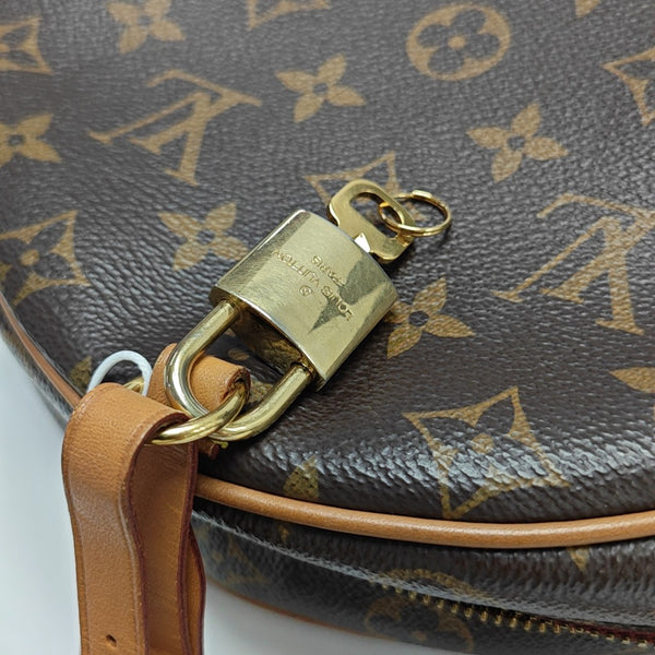 BOITE CHAPEAU MM Monogram Coated Canvas Brown