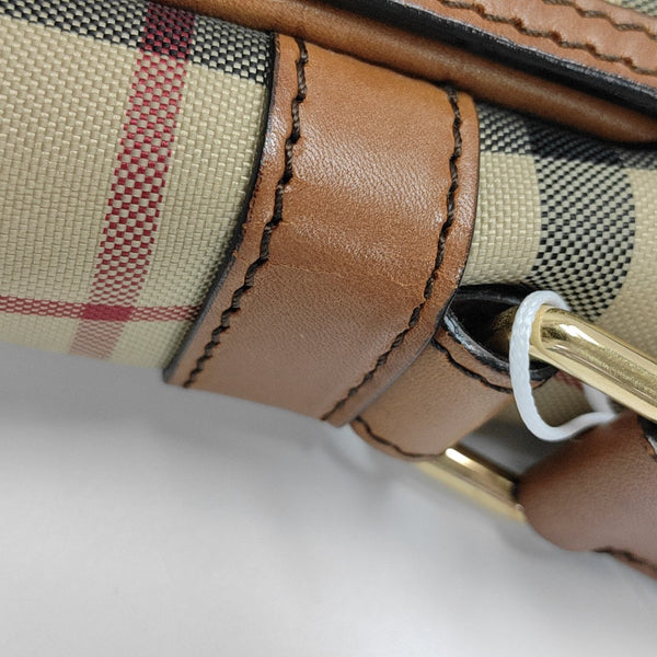 Canvas Shoulder Bag Beige
