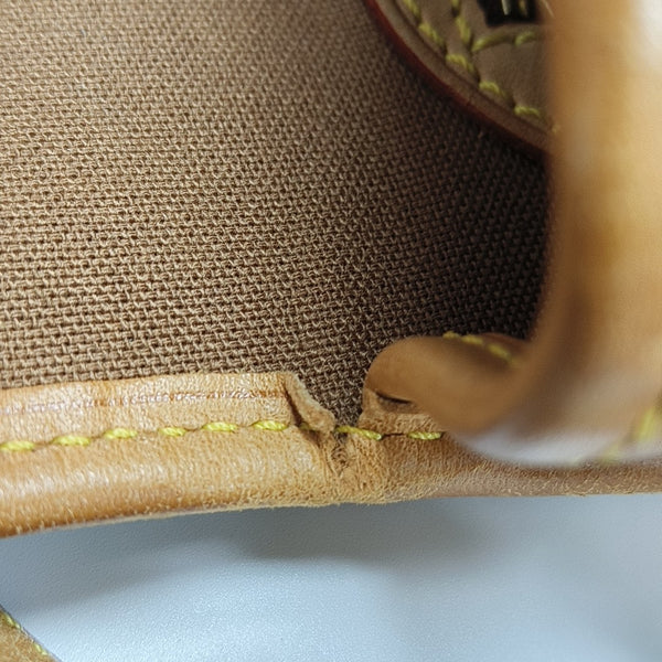 SOLOGNE PM Monogram Coated Canvas Brown
