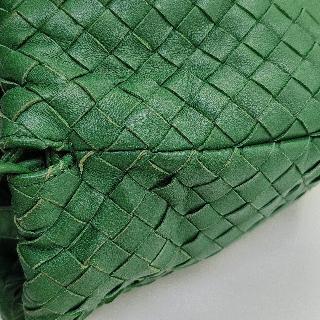 Lambskin Shoulder Bag Green