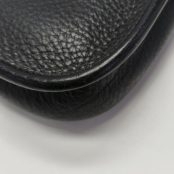 Calfskin Shoulder Bag Black