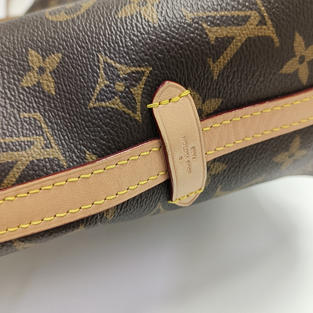 CARRYALL PM Monogram Coated Canvas Brown