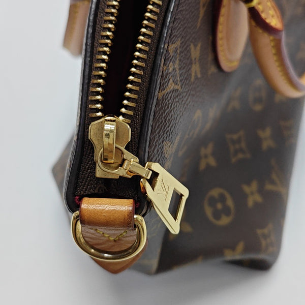 BOETIE PM Monogram Coated Canvas Brown