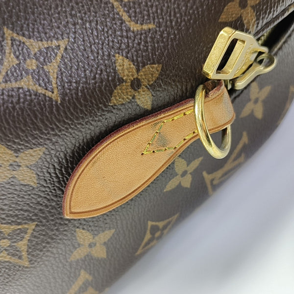 RETIRO NM Monogram Coated Canvas Brown