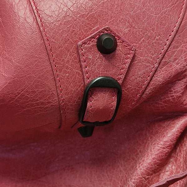 Pompon Bag Calfskin Pink
