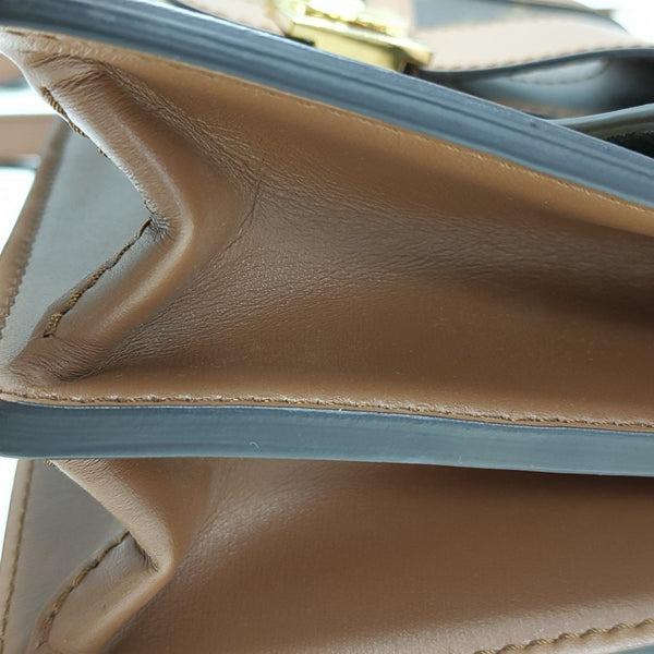 DAUPHINE MM Monogram Coated Canvas Brown