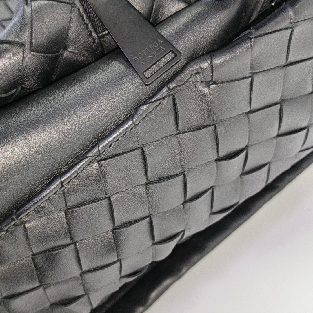 Calfskin Backpack Medium Black