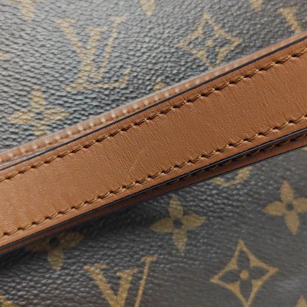 DAUPHINE Mini Monogram Coated Canvas Brown