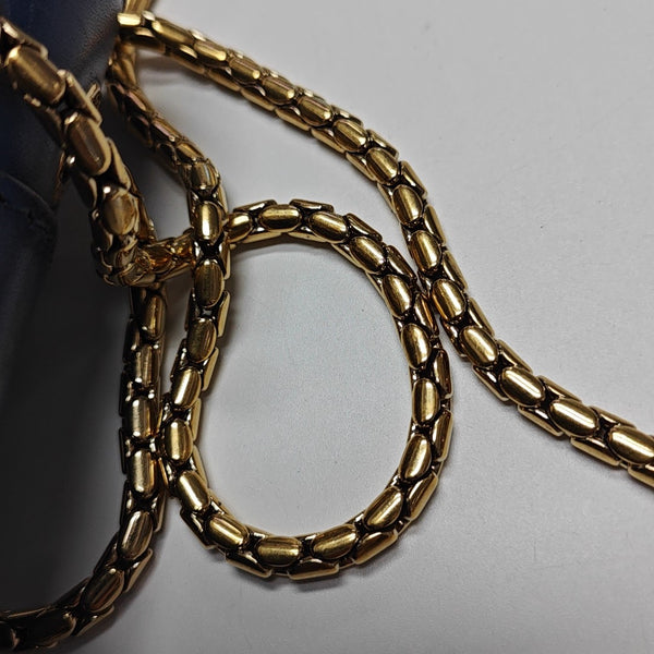 SERPENTI FOREVER Medium Calfskin Blue