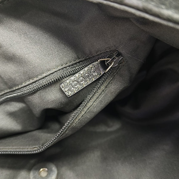 Suede Shoulder Bag Black