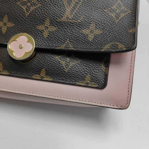 FLORE Monogram Coated Canvas Brown