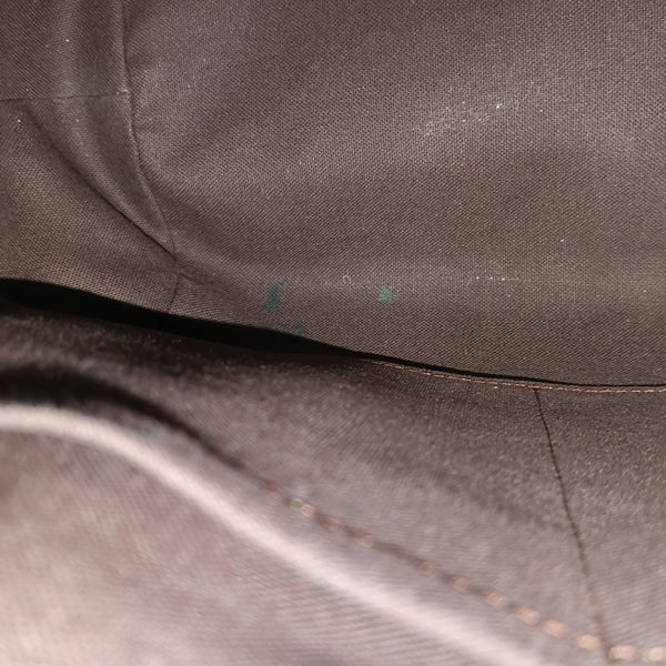 TURENNE Monogram Coated Canvas Brown
