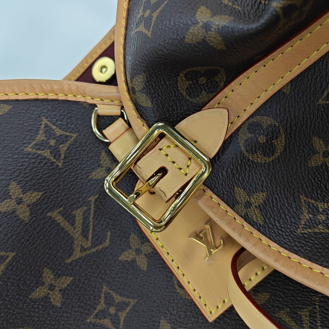 CARRYALL MM Monogram Coated Canvas Brown