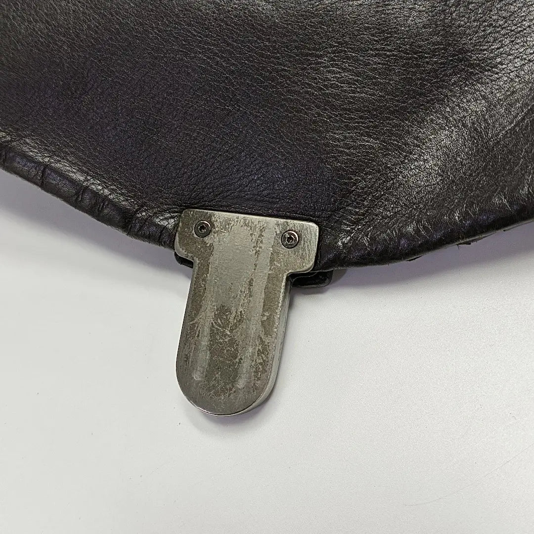 Calfskin Top Handle Bag Brown