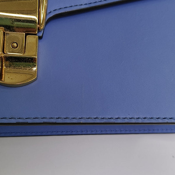Sylvie Small Calfskin Blue