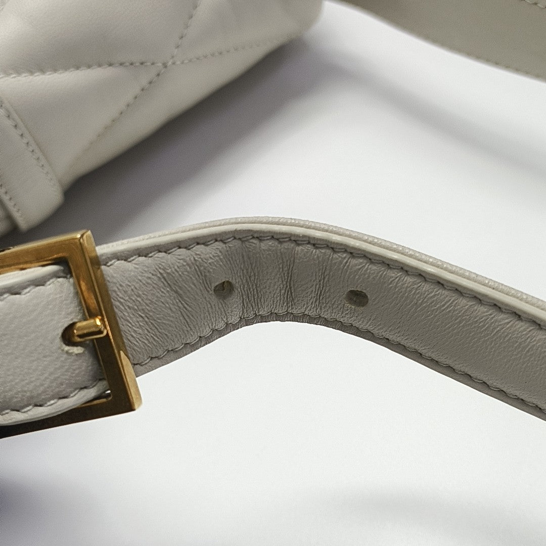 LE 57 Quilted Lambskin White