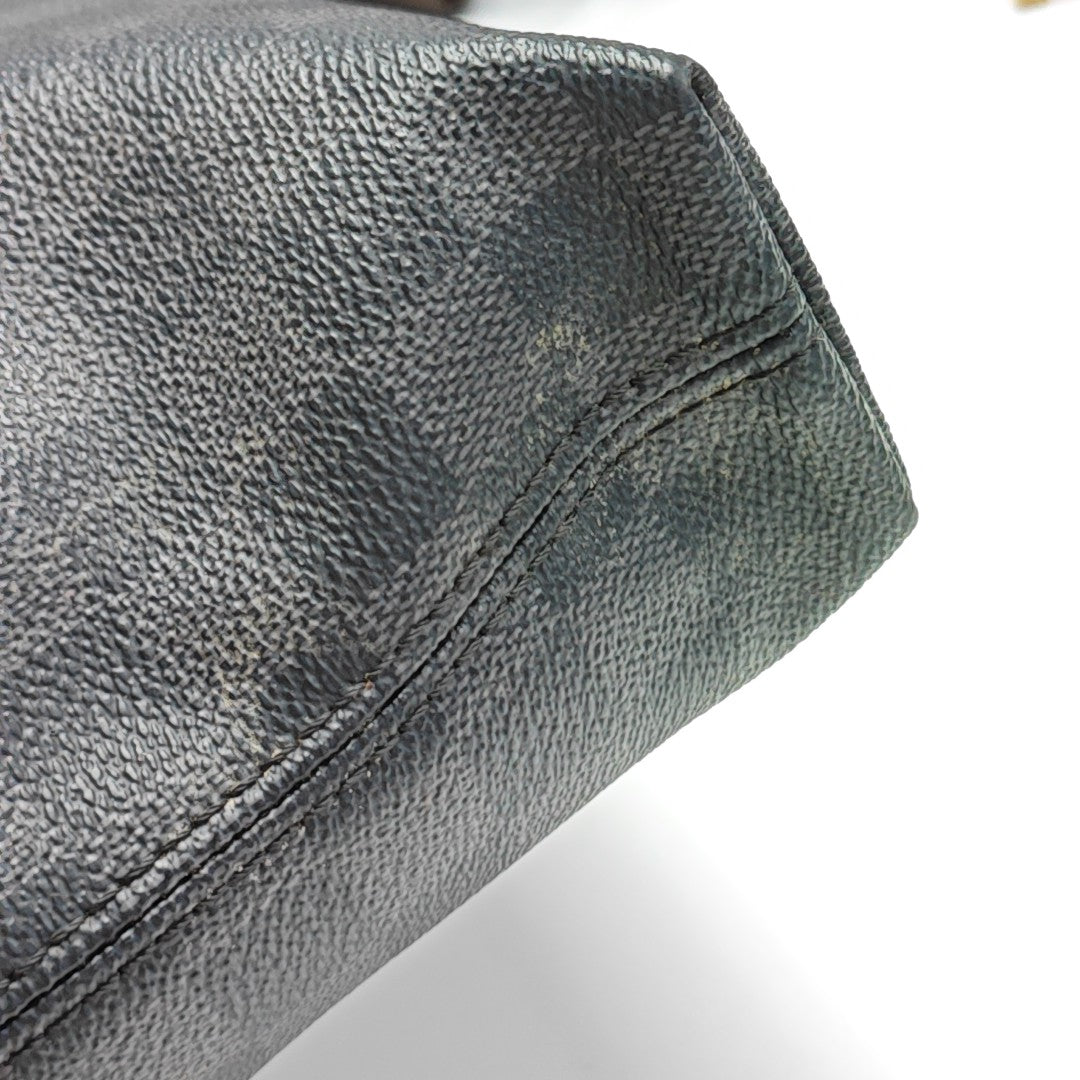 PORTE-DOCUMENTS Damier Graphite Coated Canvas Black