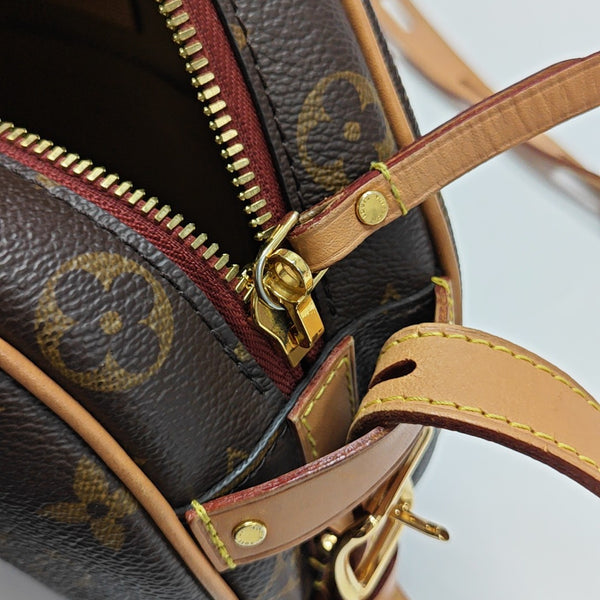 BOITE CHAPEAU MM Monogram Coated Canvas Brown