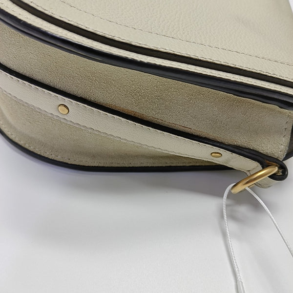 Nile Medium Calfskin White