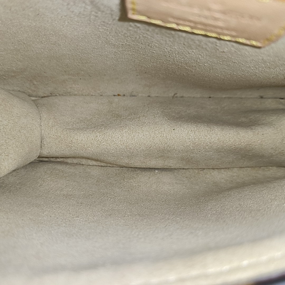 SAUMUR BB Monogram Coated Canvas Brown