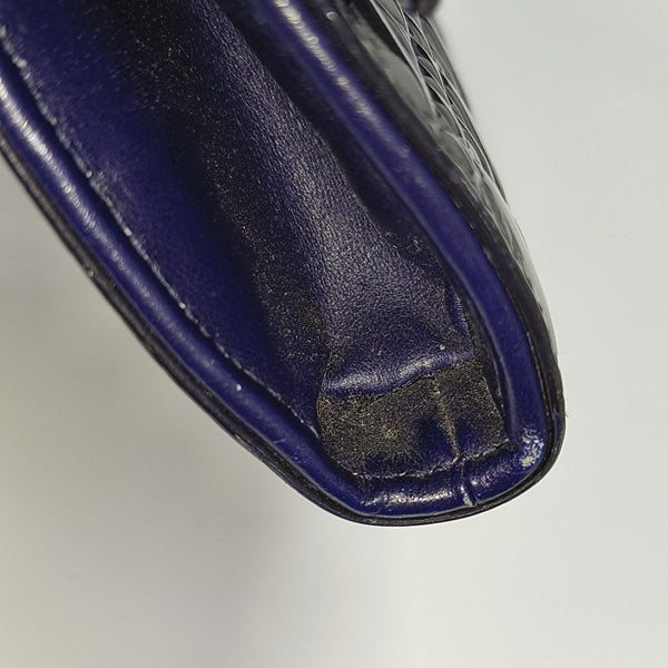 Lady Dior Small Cannage Patent Leather Blue