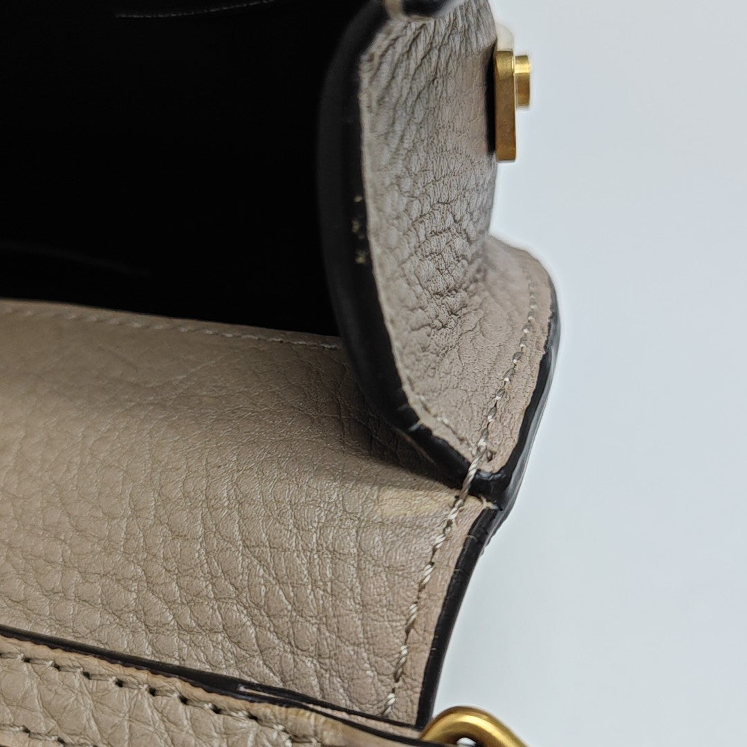 Nile Small Calfskin Gray
