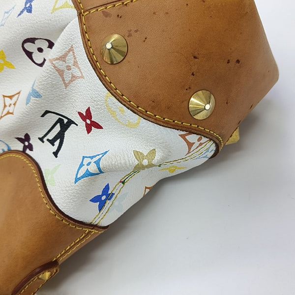 LV × TM JUDY MM Monogram Coated Canvas White