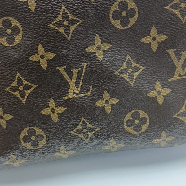 SPEEDY 25 Monogram Coated Canvas Brown