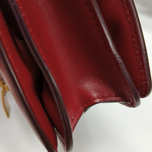 CLASSIC BOX Mini Calfskin Red