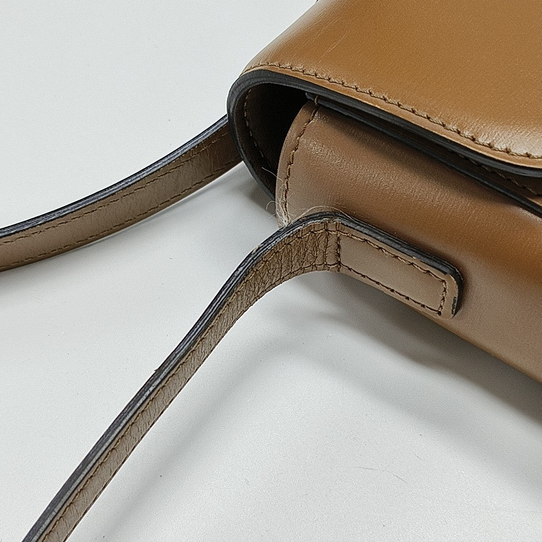 TRIOMPHE Nano Calfskin Brown