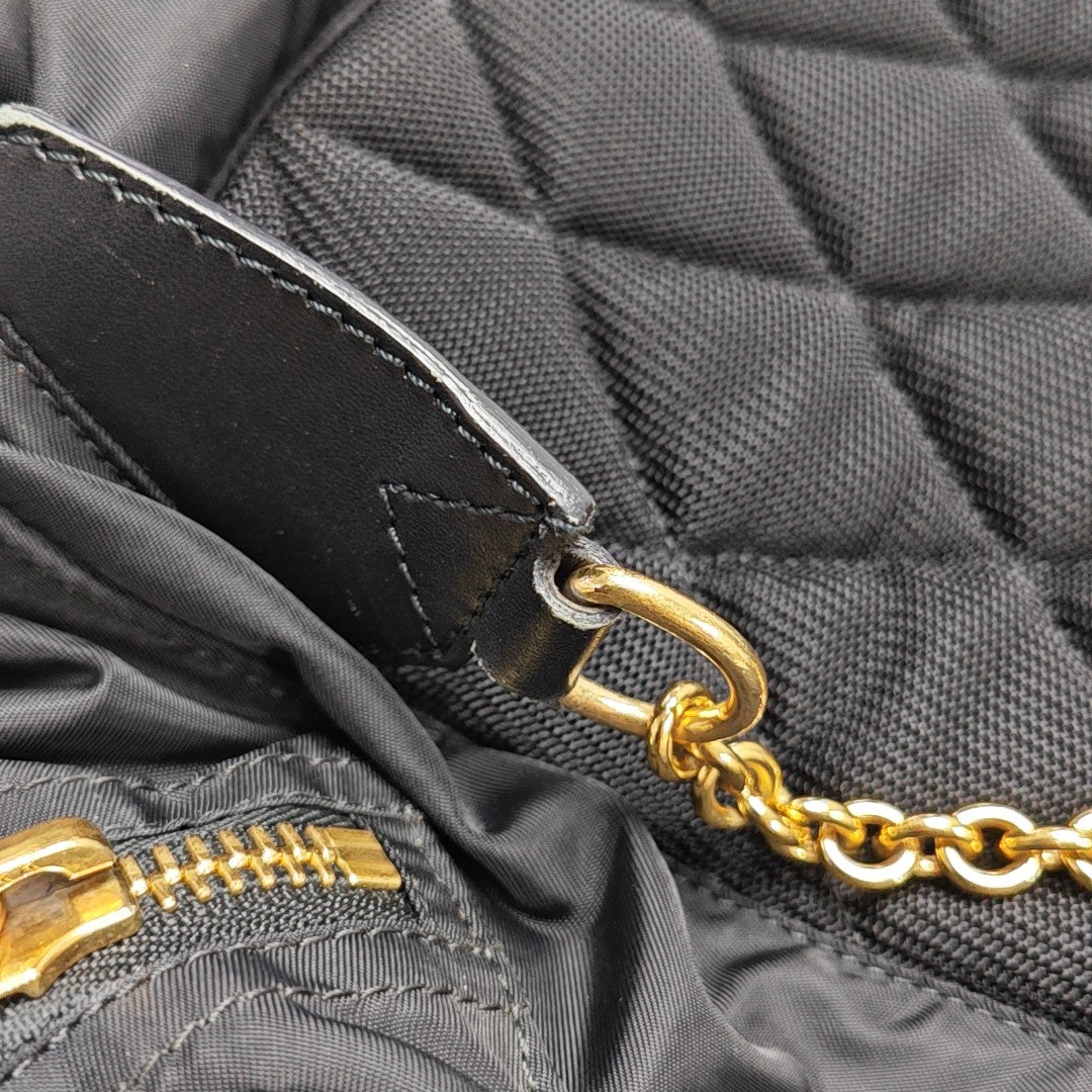The Rucksack Large Nylon Black