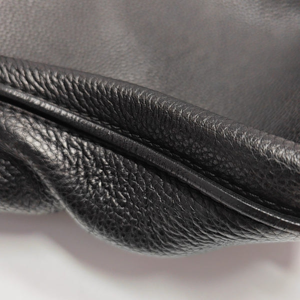 Calfskin Crossbody Bag Black