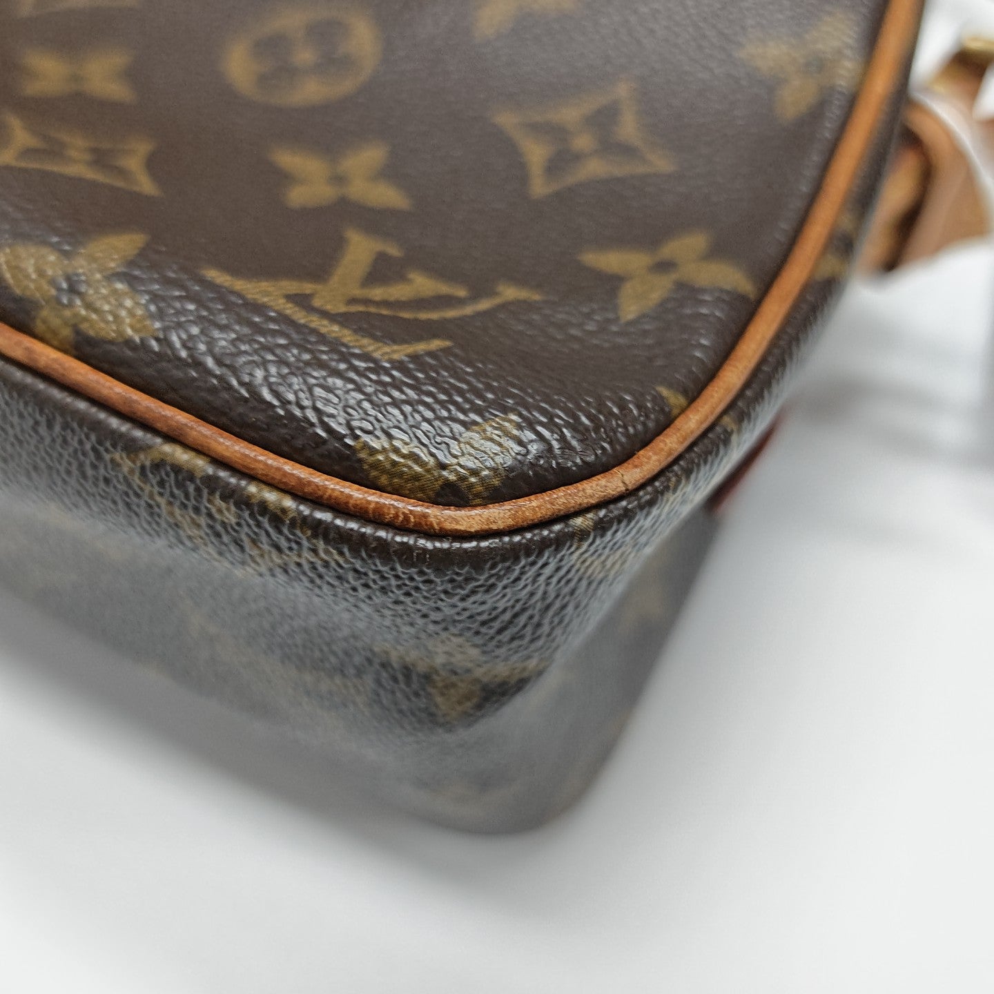 VIVA CITE Monogram Coated Canvas Brown