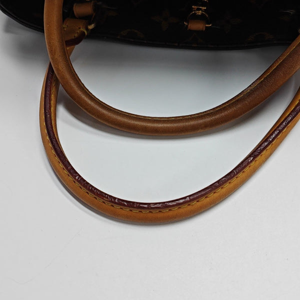 MONTAIGNE Monogram Coated Canvas Brown
