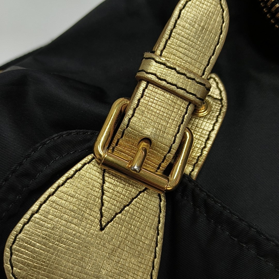 The Rucksack Nylon Black